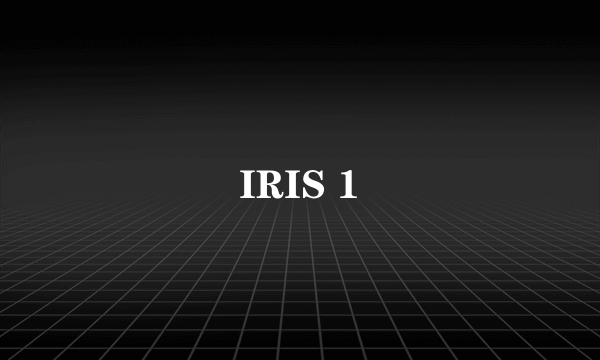 什么是IRIS 1