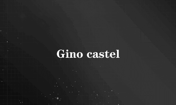 Gino castel